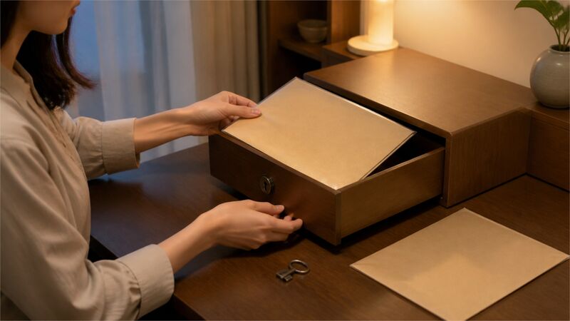 原本を保ち、共有する相手を先に決める